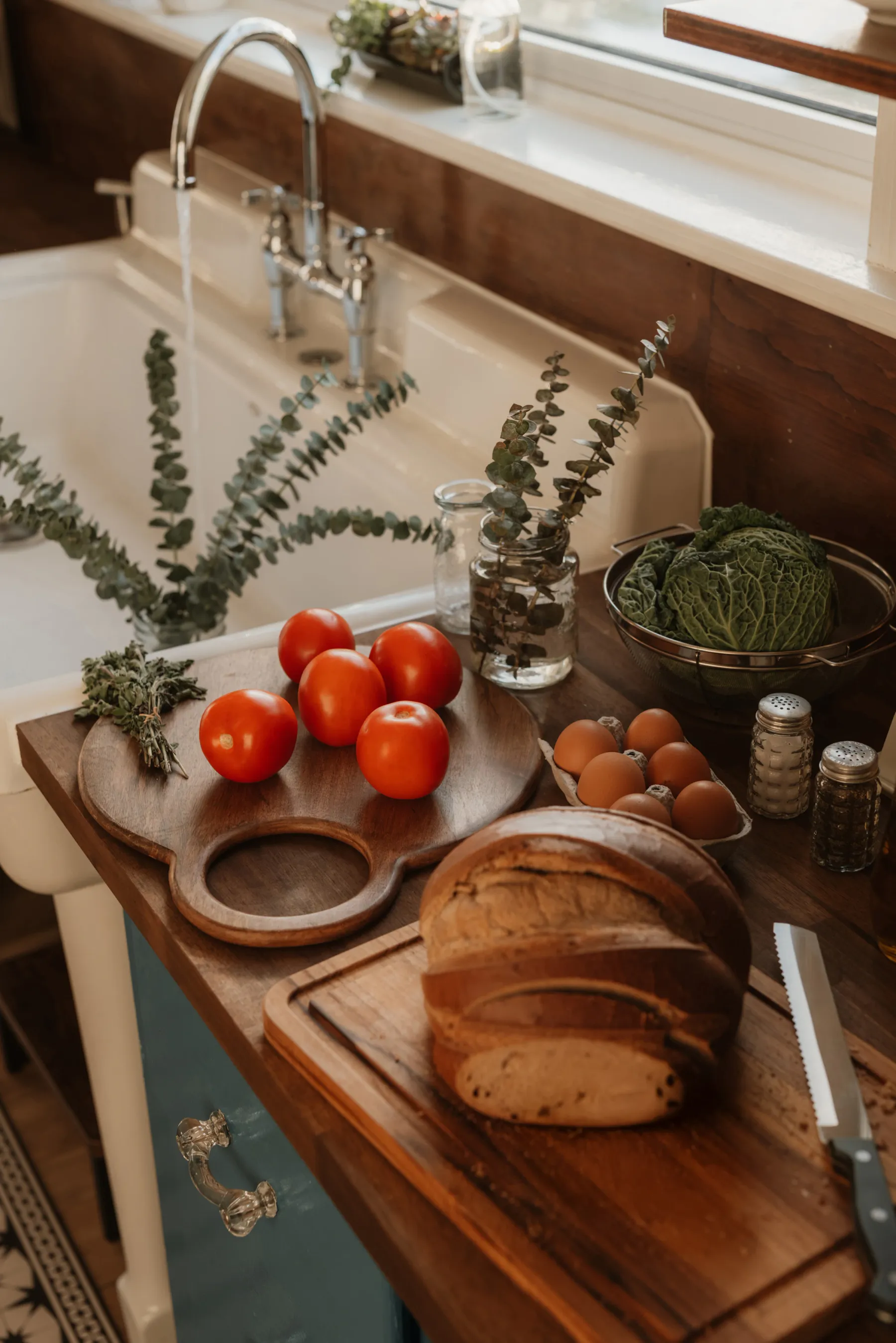 Affordable fresh ingredients ready for meal preparation